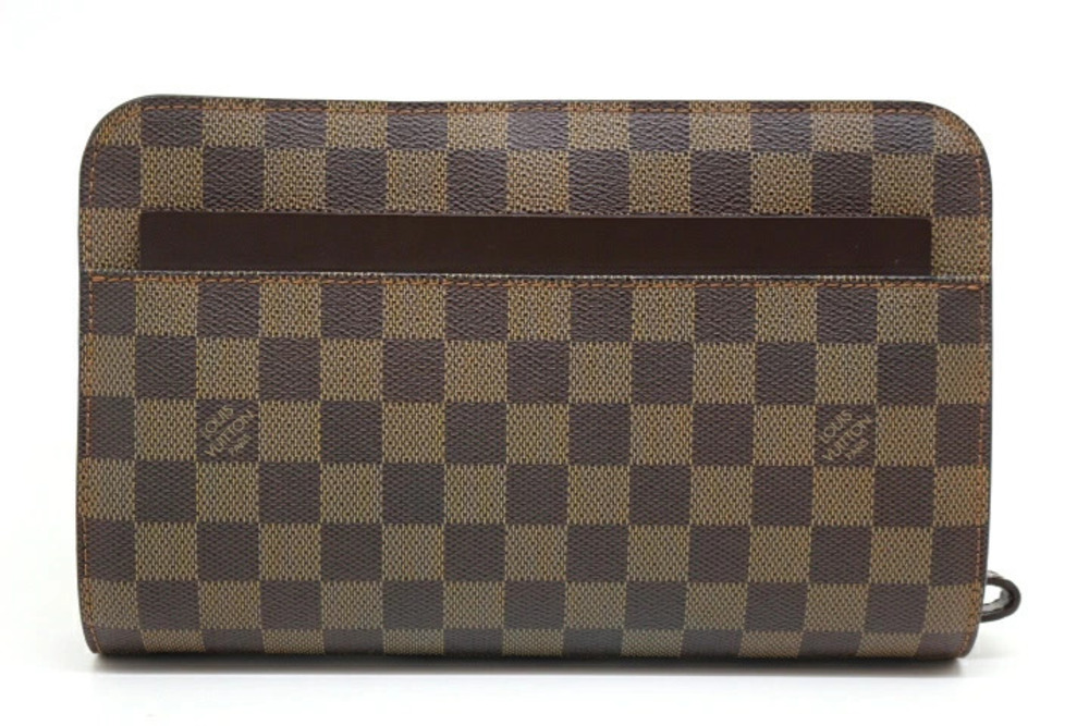 LOUIS VUITTON Bag Shoulder Saint Clutch Pouch Clutch Damier